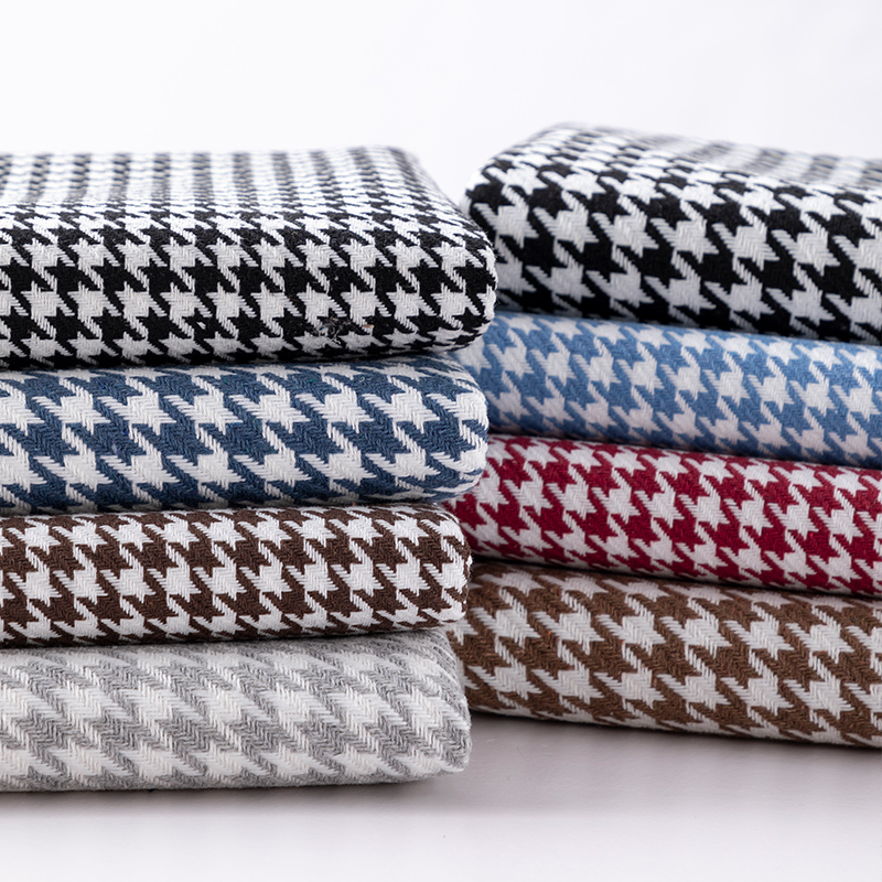 Linen Table Runner - 146cmX50cm Cao Cấp Houndstooth Vải Cotton