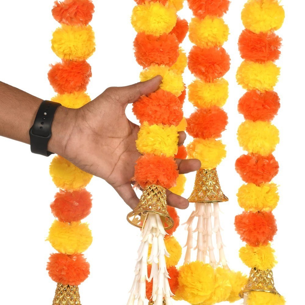 Long Strands Artificial Marigo - đánh giá và giá Home Decor Indonesia