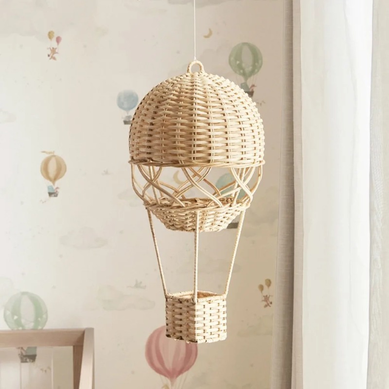 Handmade Rattan Hot Air Balloo - đánh giá và giá Rattan Plant Basket