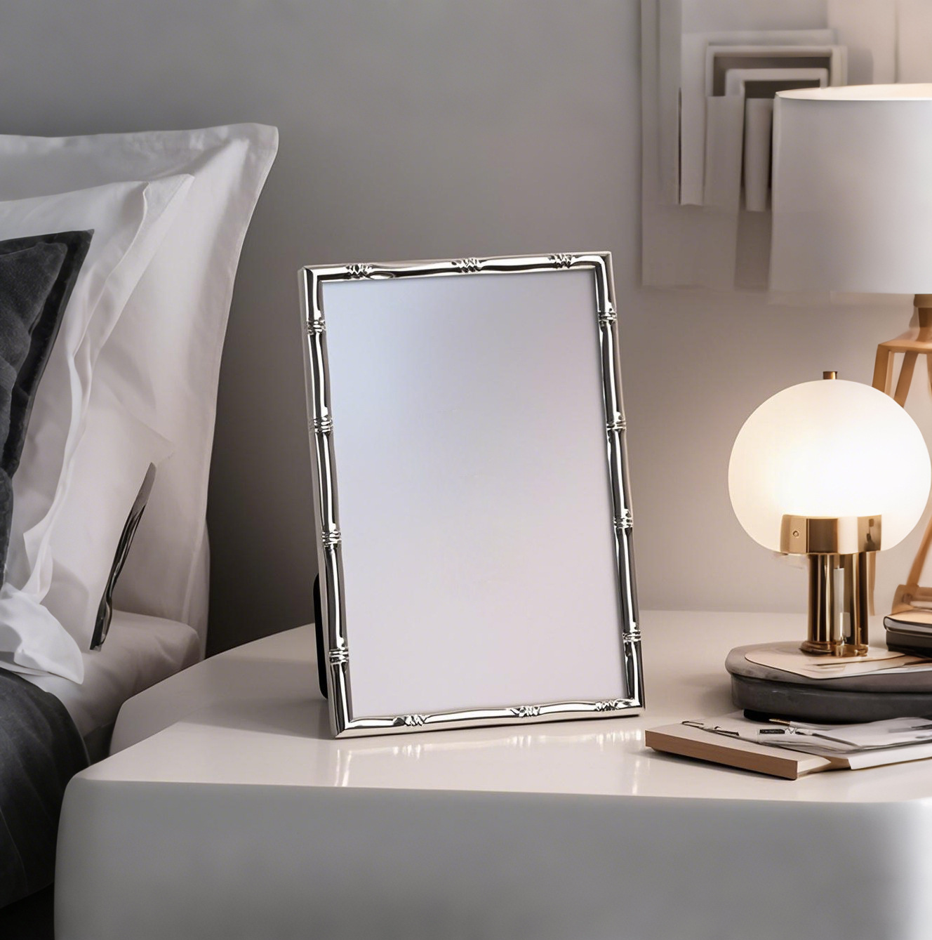 Aluminum European Photo Frame  - đánh giá và giá Bamboo Photo Frame