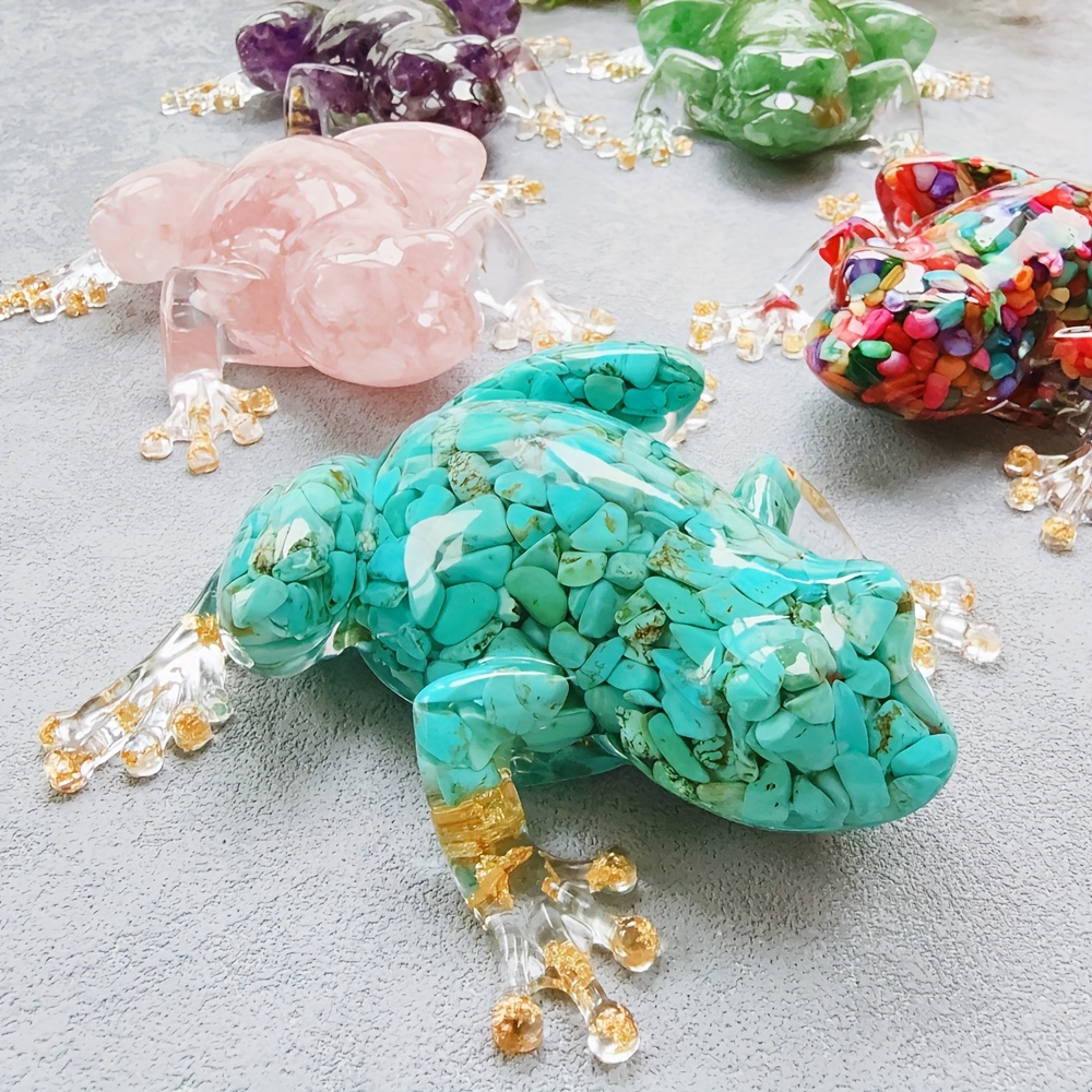 1pc Crystal Glue Making Frog,  - đánh giá và giá Home Decor Y2K