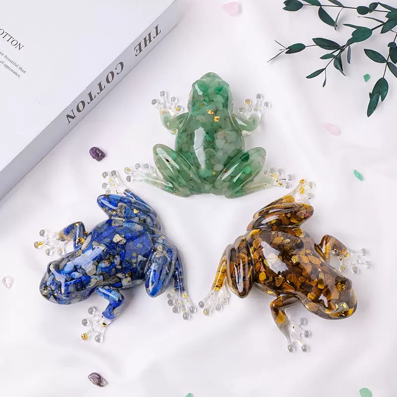 1pc Crystal Glue Making Frog,  - đánh giá và giá Home Decor Y2K