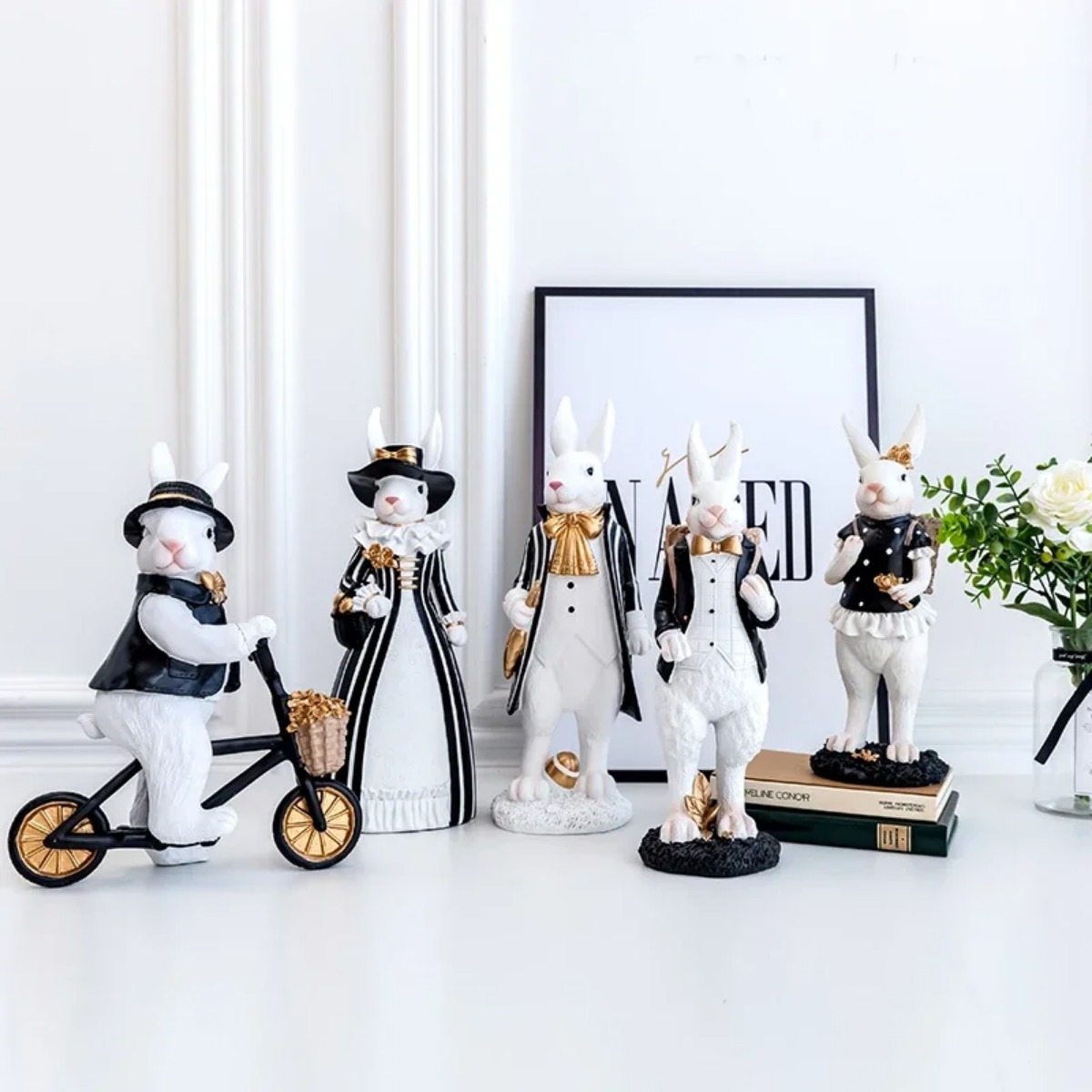 Creative Pastoral Palace Rabbi - đánh giá và giá Home Decor Za