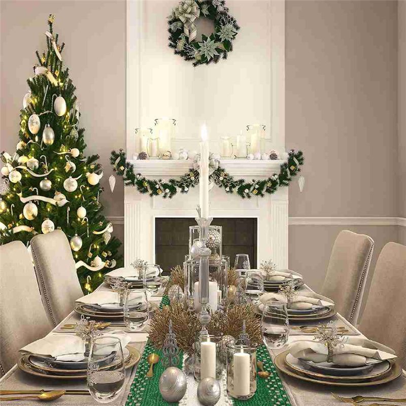 DT15 Boho Farmhouse Table Runn - đánh giá và giá Linen Table Runner