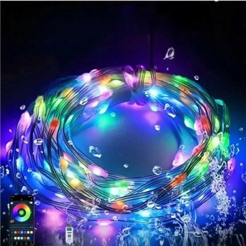 Smart Bluetooth RGB LED String - đánh giá và giá Home Decor Free App